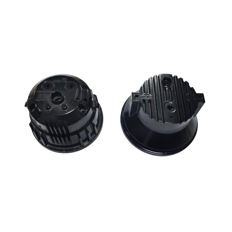 How can automotive aluminum alloy housings improve the heat dissipation efficiency of headlight systems and extend LED life?